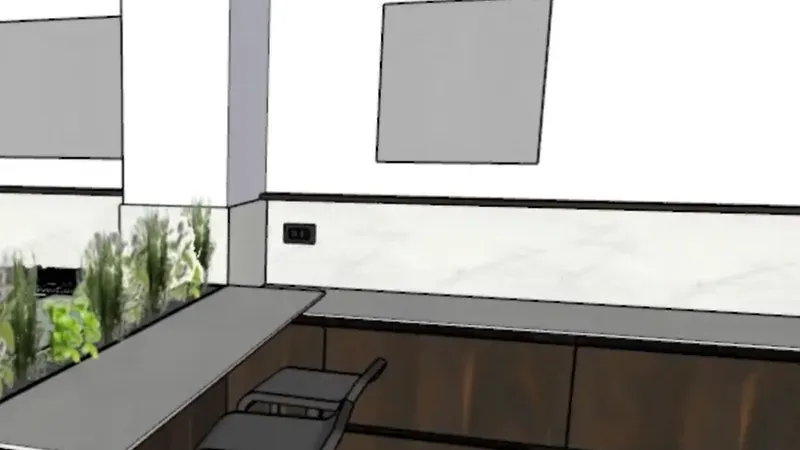 Course - Custom kitchen design with SketchUp and Enscape (in VR) 3