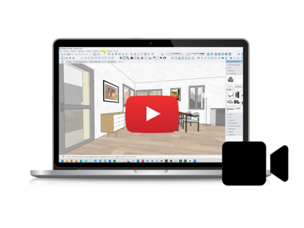 Da progetto Revit all'arredamento SketchUp - Tutorial base