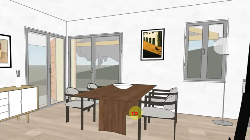 Da progetto Revit all'arredamento SketchUp - Tutorial base 2