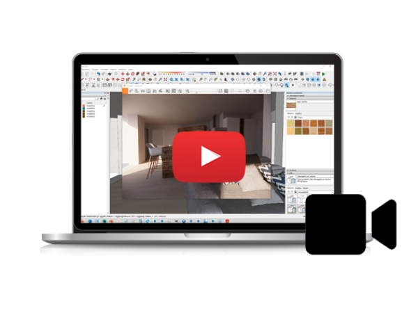 Corso - SketchUp per progetti d'interior design in 3D