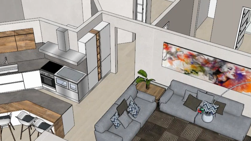 Course - SketchUp for 3D interior design projects 9