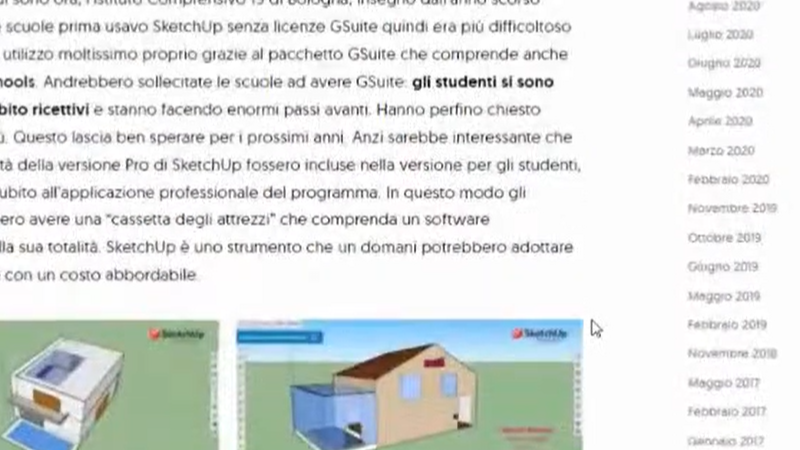 SketchUp a Scuola - webinar introduttivo al video corso accreditato al MIUR 3